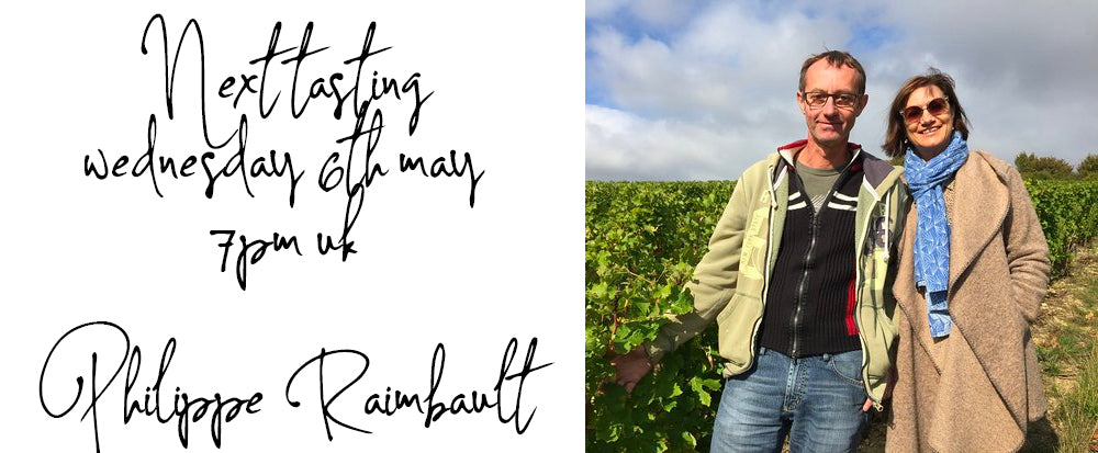 Winemakers LIVE tasting with Philippe Raimbault