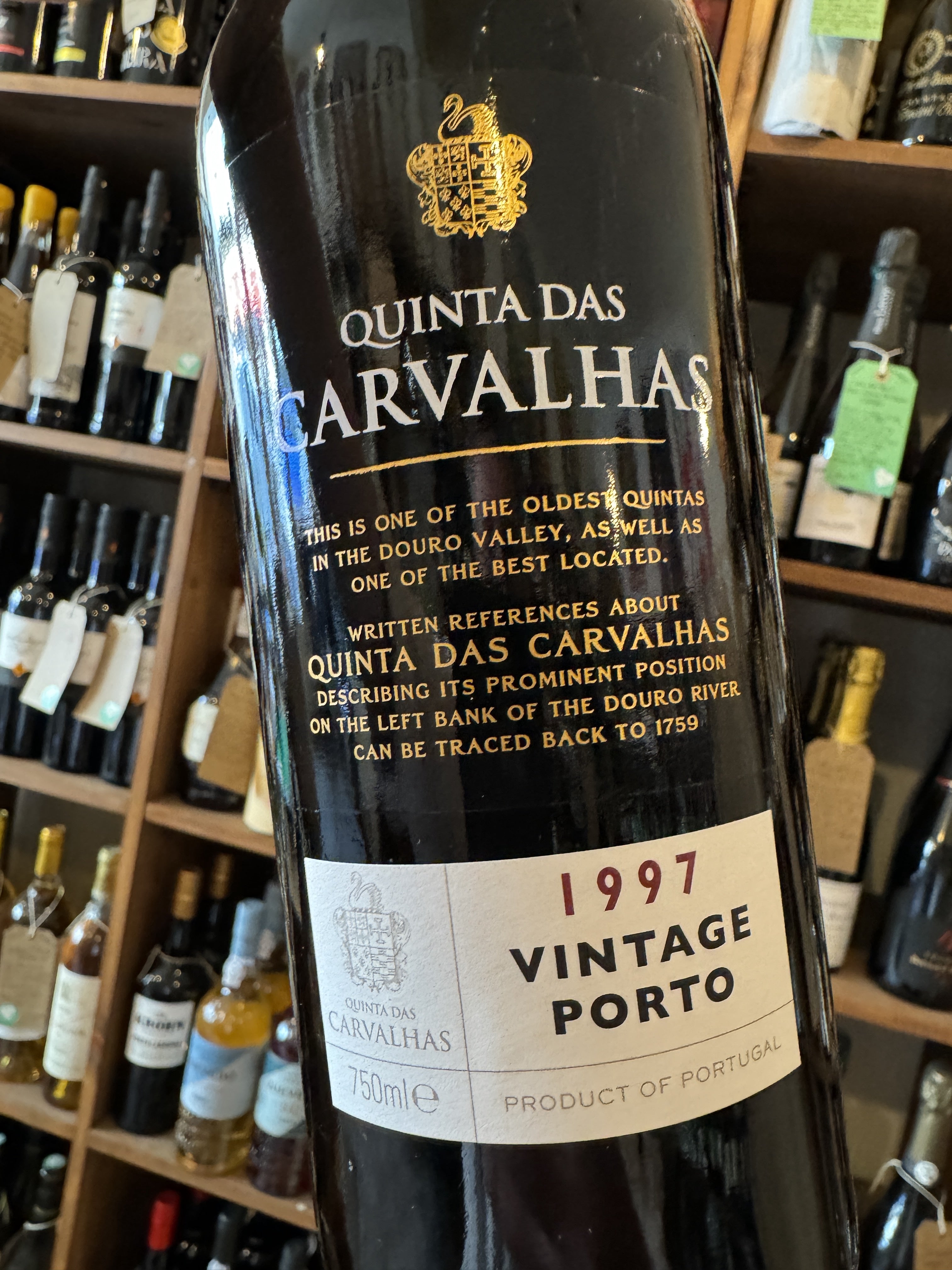 Quinta das Carvalhas Vintage Port 1997 75cl