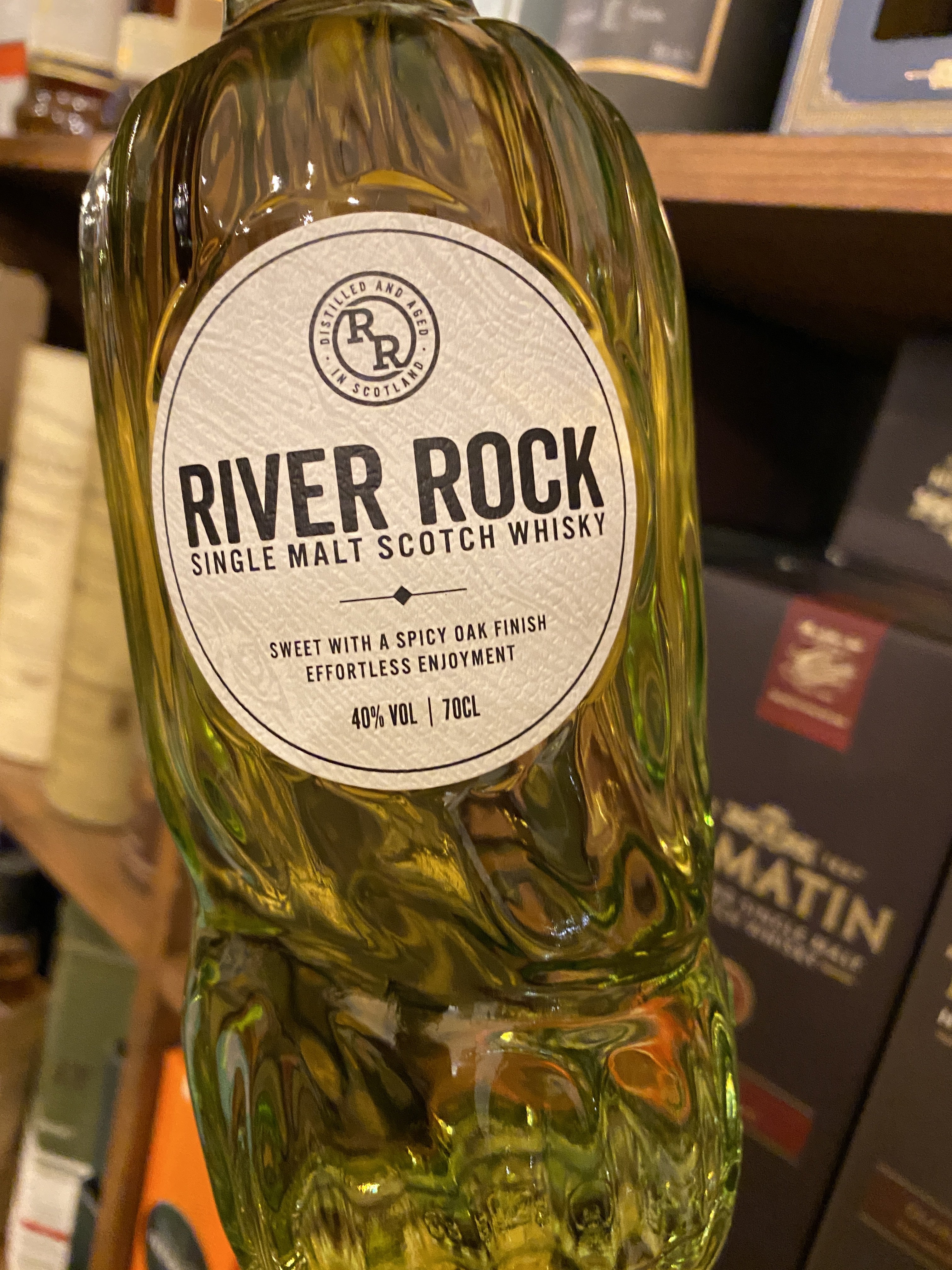 RIVER ROCK SINGLE MALT SCOTCH 70CL