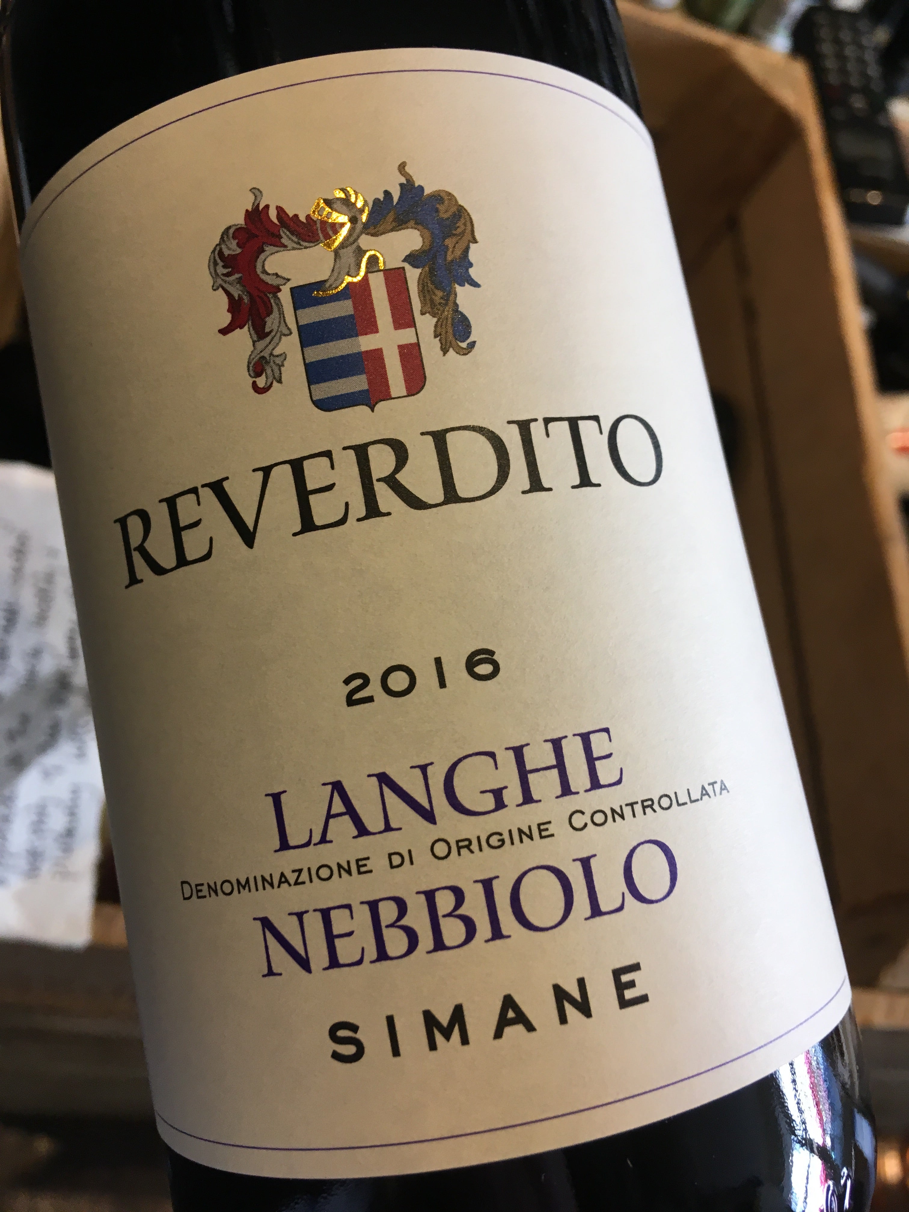 Michele Reverdito Langhe Nebbiolo Simane 2019 75cl